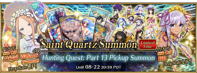 Hunting Quest: Part 13 Pickup Summon (Daily)